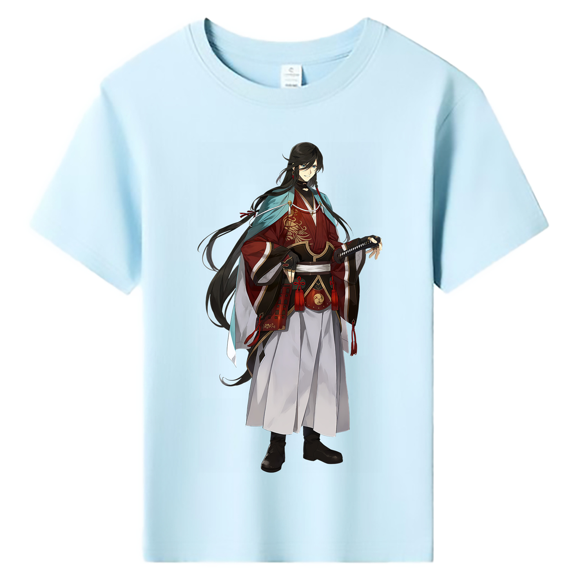 （画像用） 刀剣乱舞 Touken Ranbu 綿100％キッズTシャツ（フロントプリント）